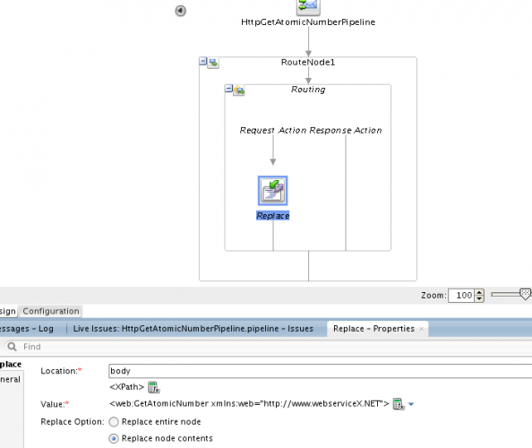 Transforming the HTTP GET query parameters into an XML message