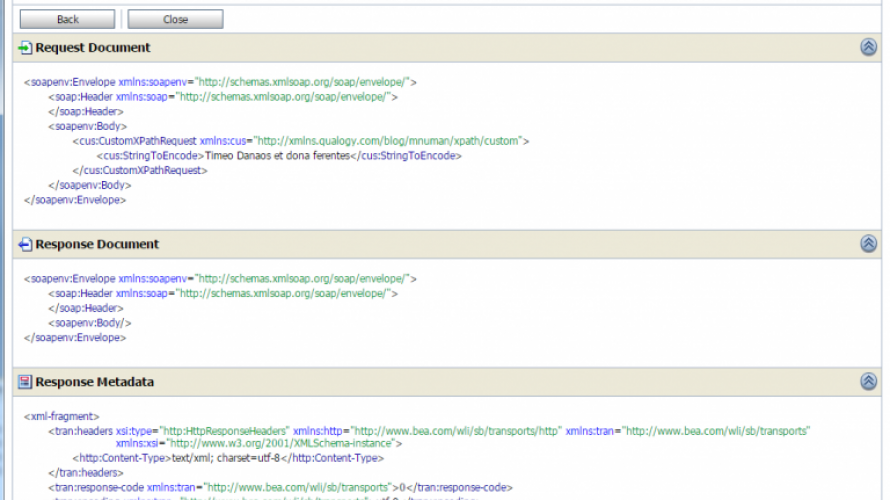 XSLT Unhappy flow