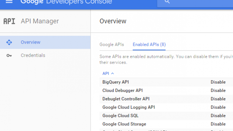 Used Google APIs – only added Tasks API